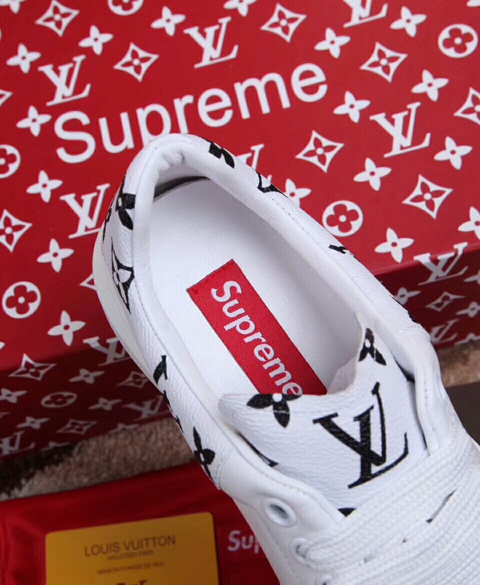 The Bags Vibe - Louis Vuitton AC Sup Red White Sneaker