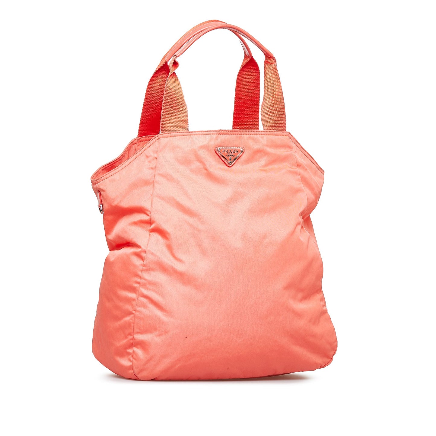 Prada Tessuto Tote Bag Pink Nylon