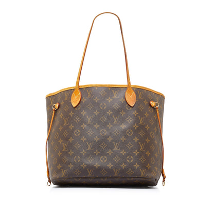 Brown Louis Vuitton Monogram Neverfull MM Tote Bag