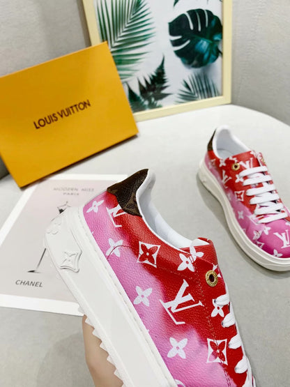 The Bags Vibe - Louis Vuitton Casual Low Pink Sneaker