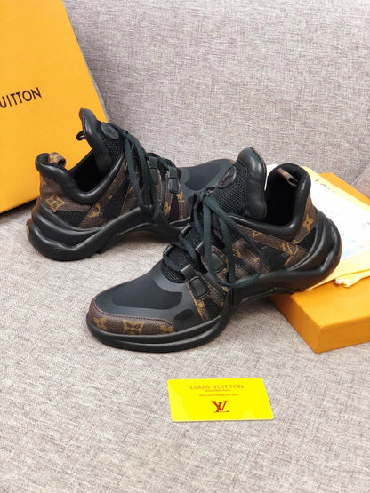 The Bags Vibe - Louis Vuitton Archlight Black Brown Sneaker