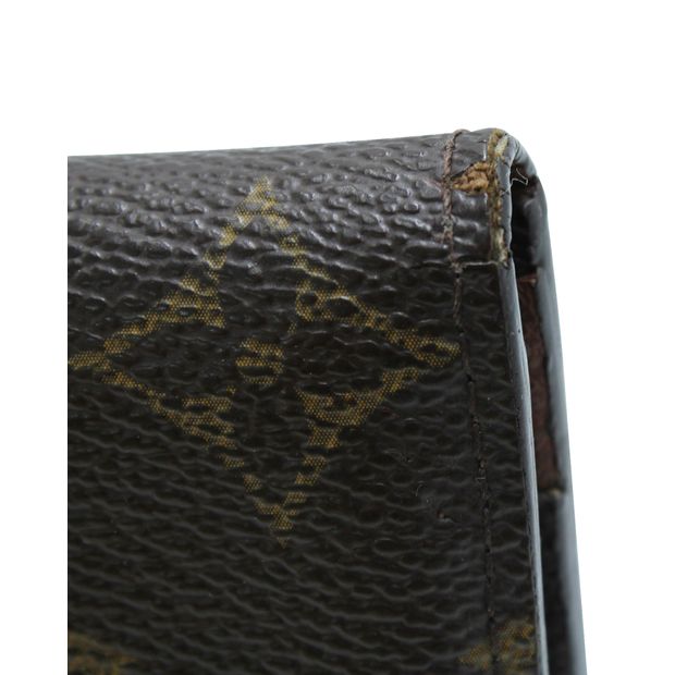 LOUIS VUITTON Monogram Canvas Compact Wallet