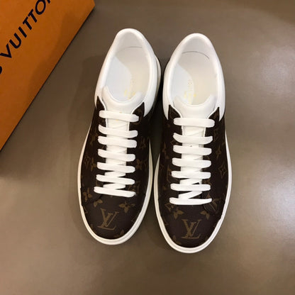 The Bags Vibe - Louis Vuitton Time Out Brown Sneaker