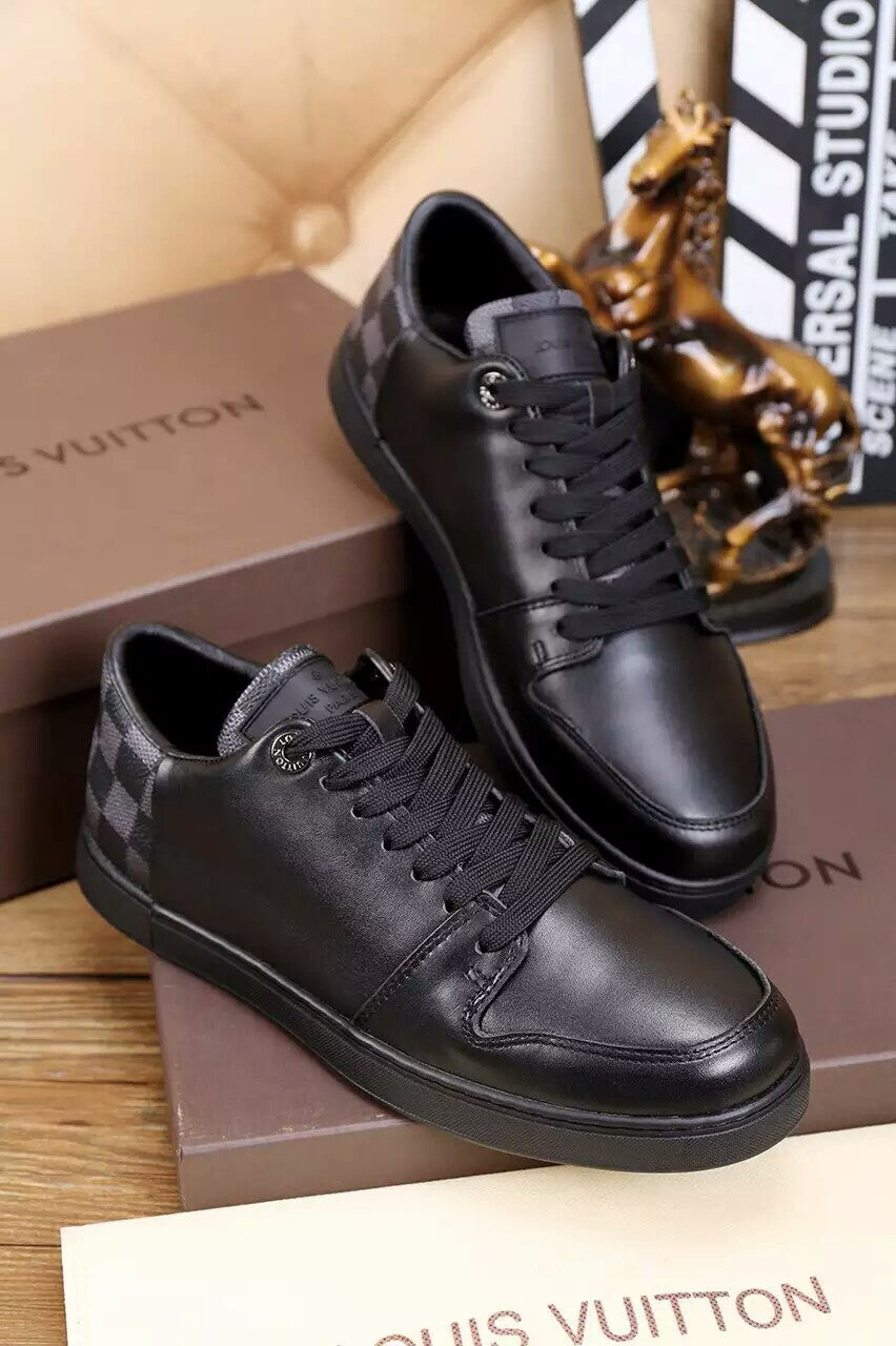 The Bags Vibe - Louis Vuitton LWnogram Line Up Black Sneaker