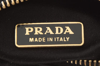 Prada Black Leather Pouch