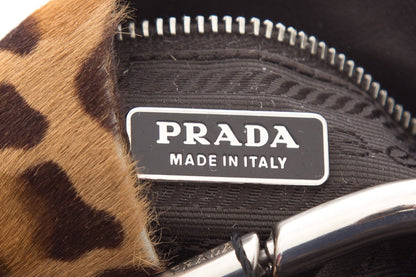 Prada Cheetah Small Pony Hair Handbag