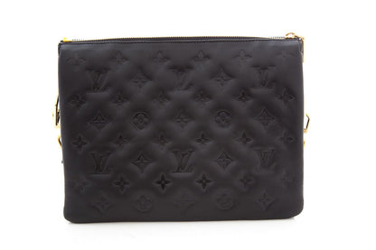 Louis Vuitton Black Monogram Empreinte Coussin PM