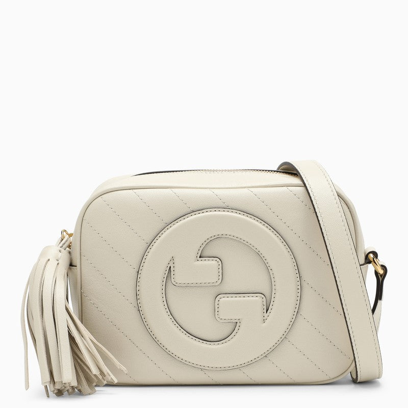 Gucci Blondie Small Shoulder Bag White Women