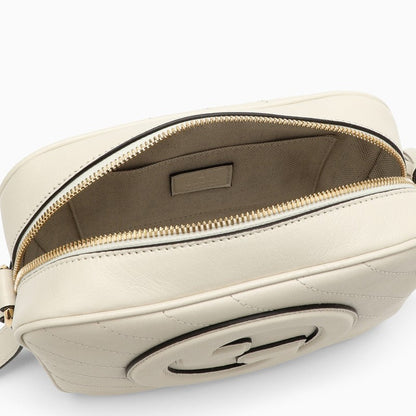 Gucci Blondie Small Shoulder Bag White Women