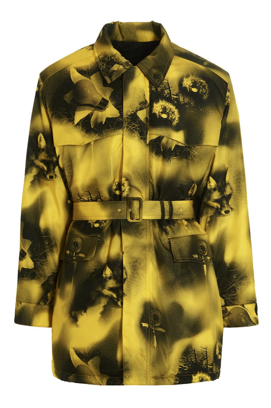 Prada Men Re-Nylon Printed Parka