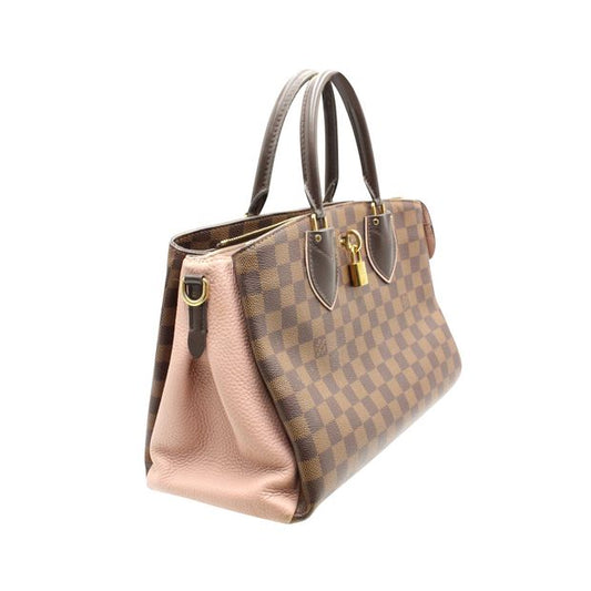 LOUIS VUITTON 2018 Damier Ebene Pale Pink Normandy Bag