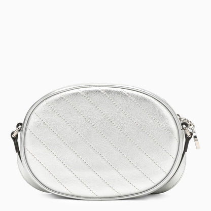 Gucci Gucci Blondie Mini Shoulder Bag Silver Women