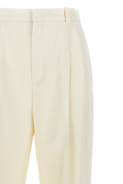 Saint Laurent Women Gabardine Trousers