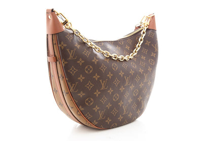 Louis Vuitton Brown Reverse Monogram Hobo