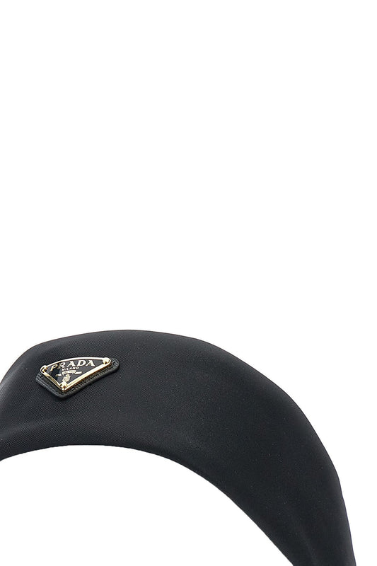 Prada Women Logo Hat Band