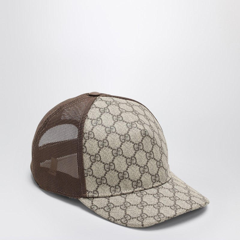 Gucci Hat In Gg Supreme And Mesh Men