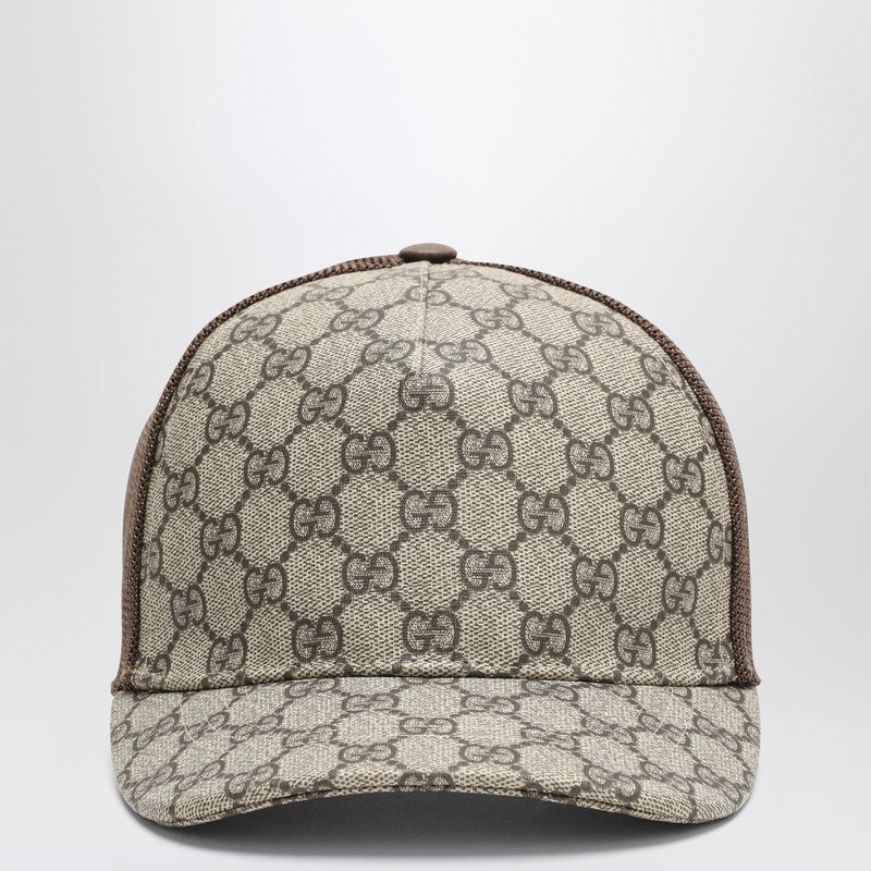 Gucci Hat In Gg Supreme And Mesh Men