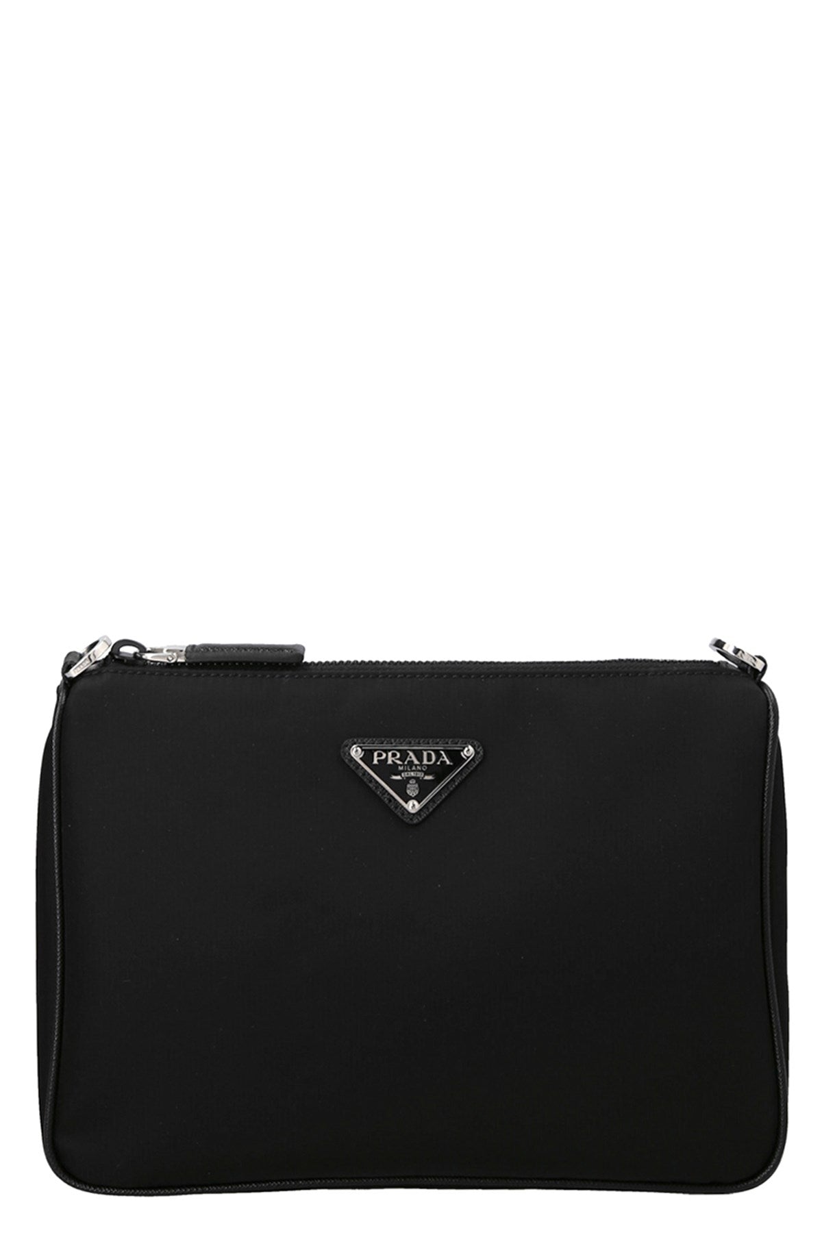 Prada Women Logo Nylon Crossbody Bag