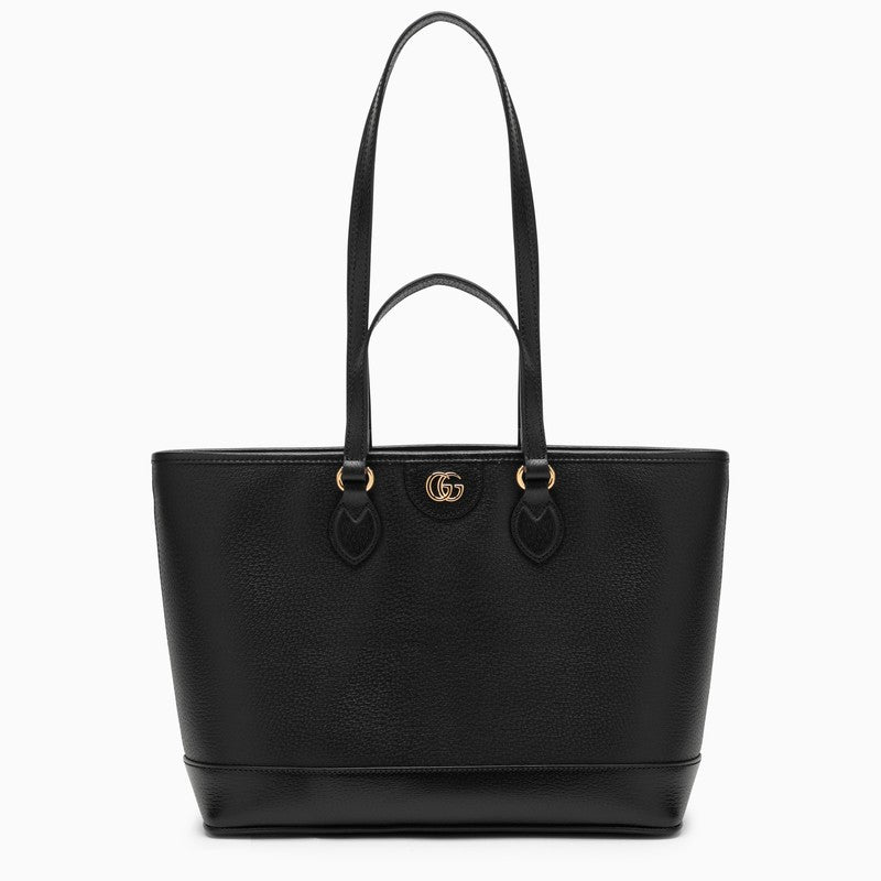 Gucci Ophidia Black Leather Mini Shopping Bag Women