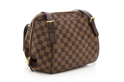 Louis Vuitton Belem MM Brown Handbag