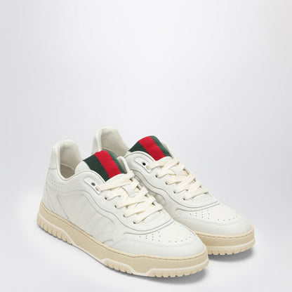 Gucci Re-Web Sneaker White Leather Women