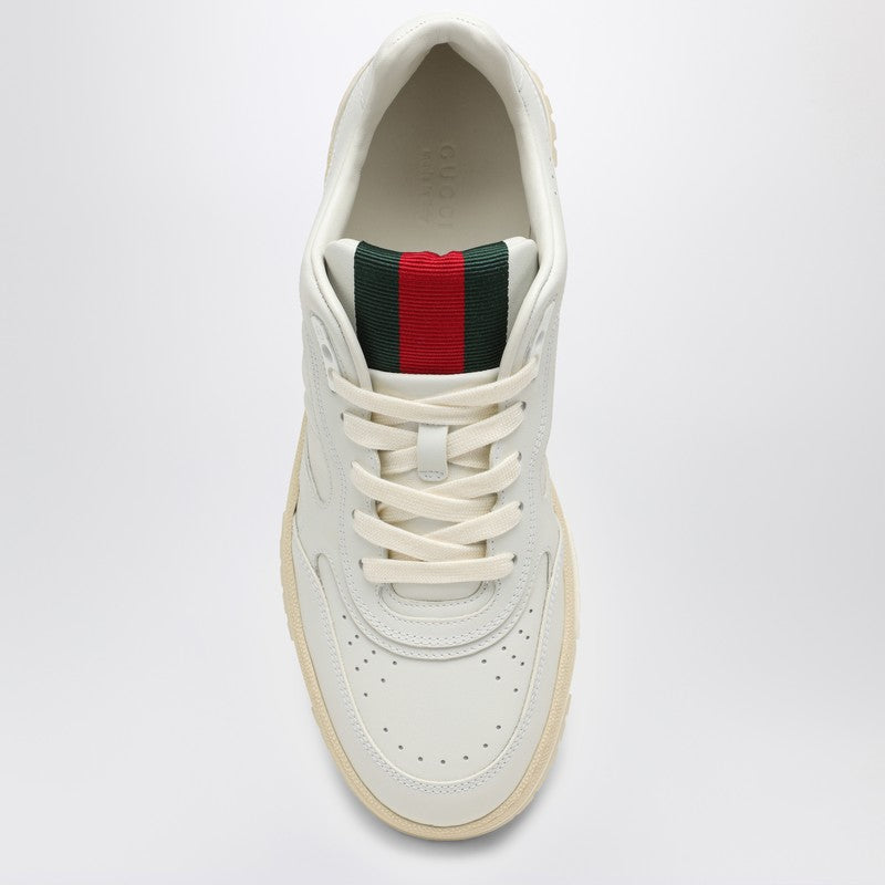 Gucci Re-Web Sneaker White Leather Women