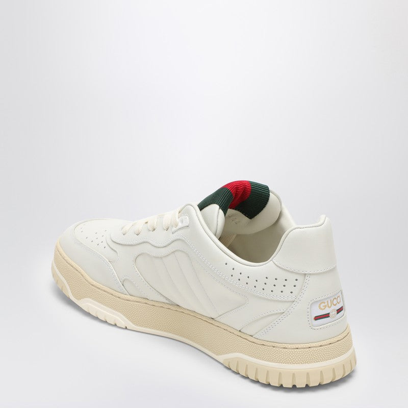 Gucci Re-Web Sneaker White Leather Women