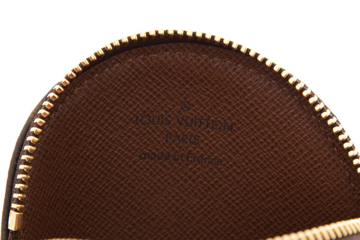 Louis Vuitton Brown LV Monogrammed Porto Monet Ron Coin Pouch