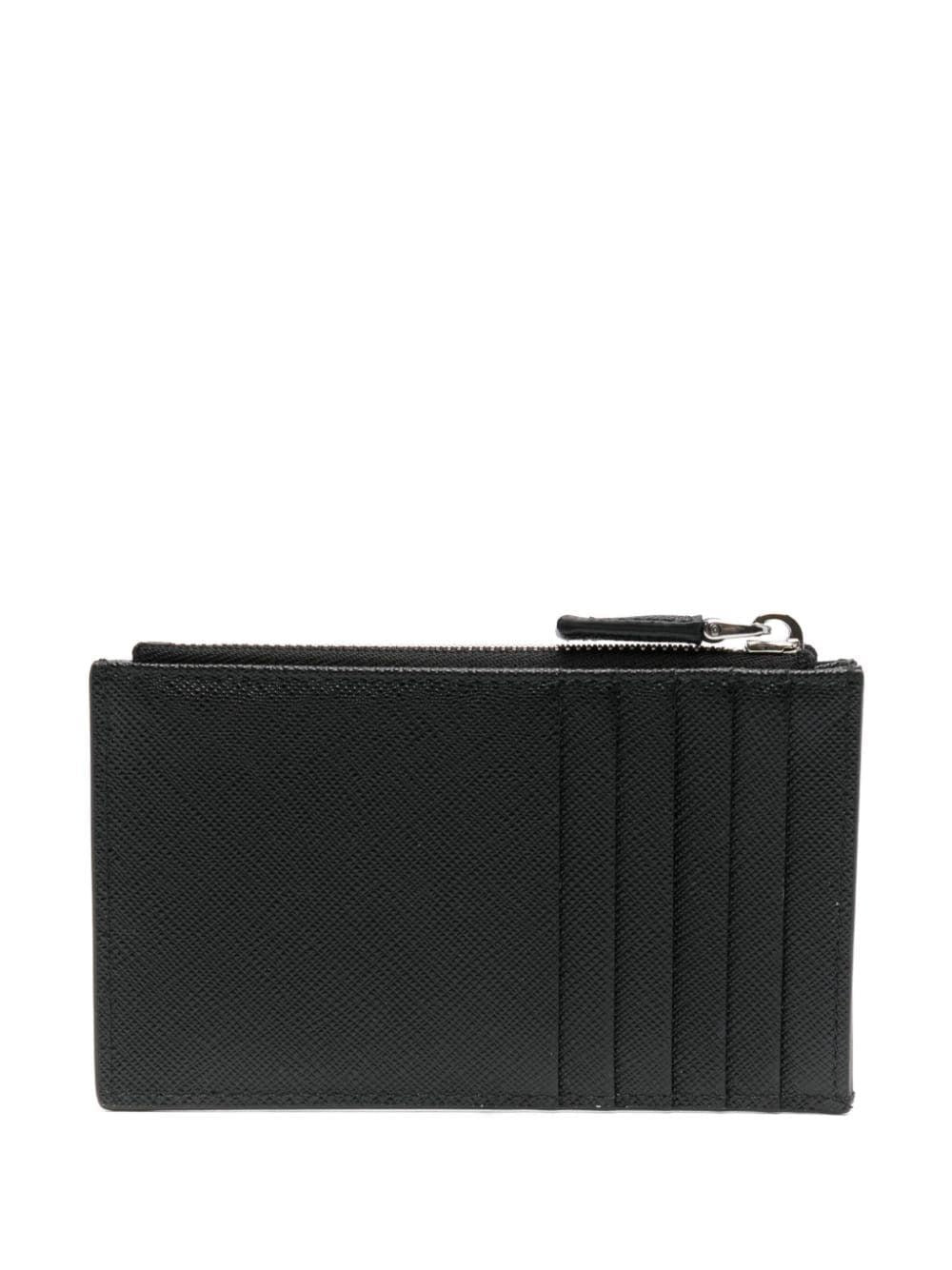 Prada Women Saffiano Leather Card Holder