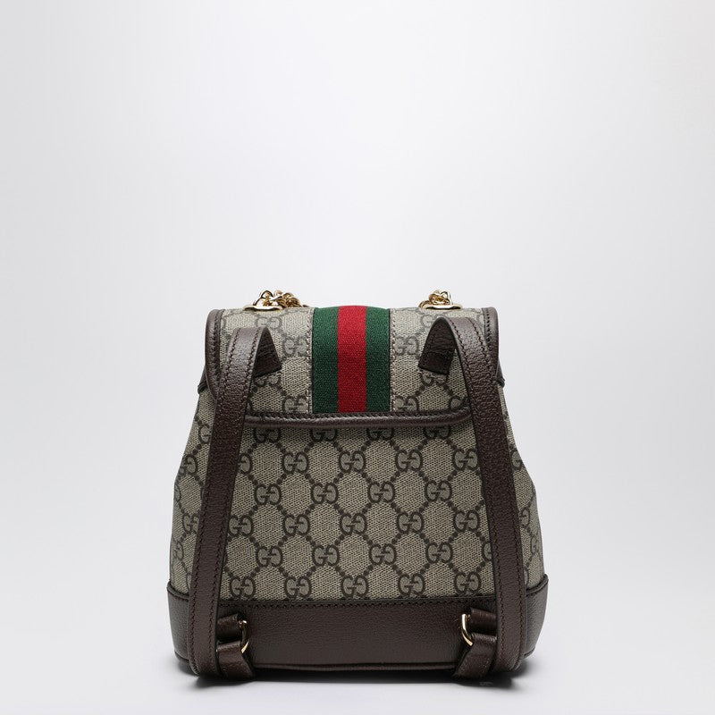 Gucci Ophidia Gg Beige/Ebony Mini Backpack Women