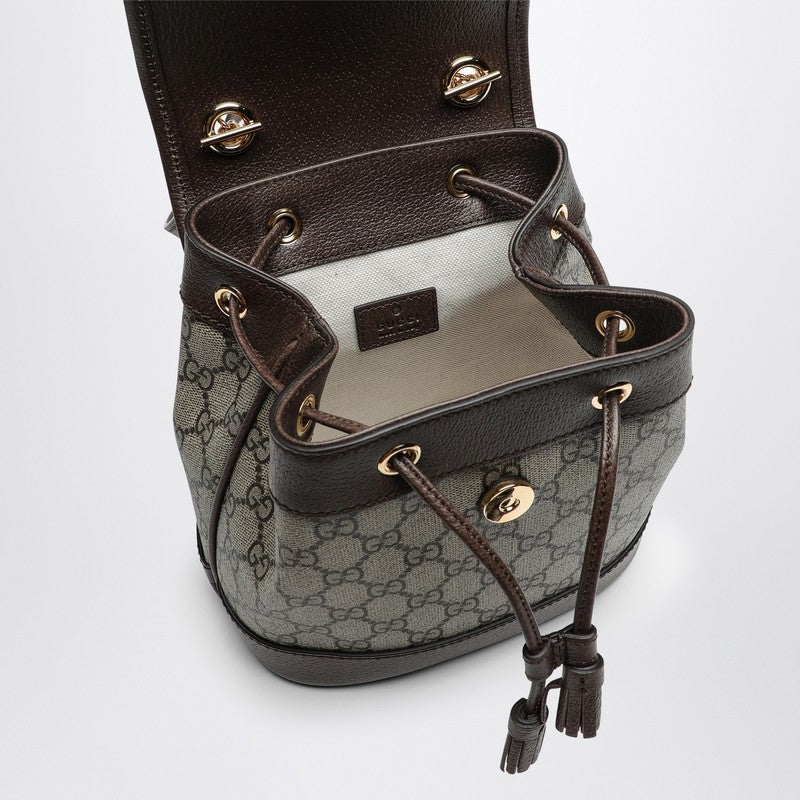 Gucci Ophidia Gg Beige/Ebony Mini Backpack Women