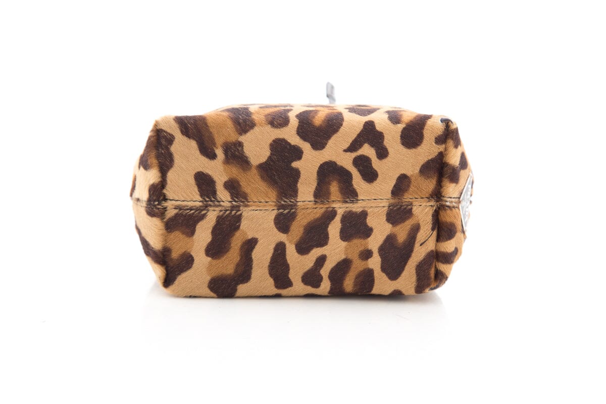 Prada Cheetah Small Pony Hair Handbag