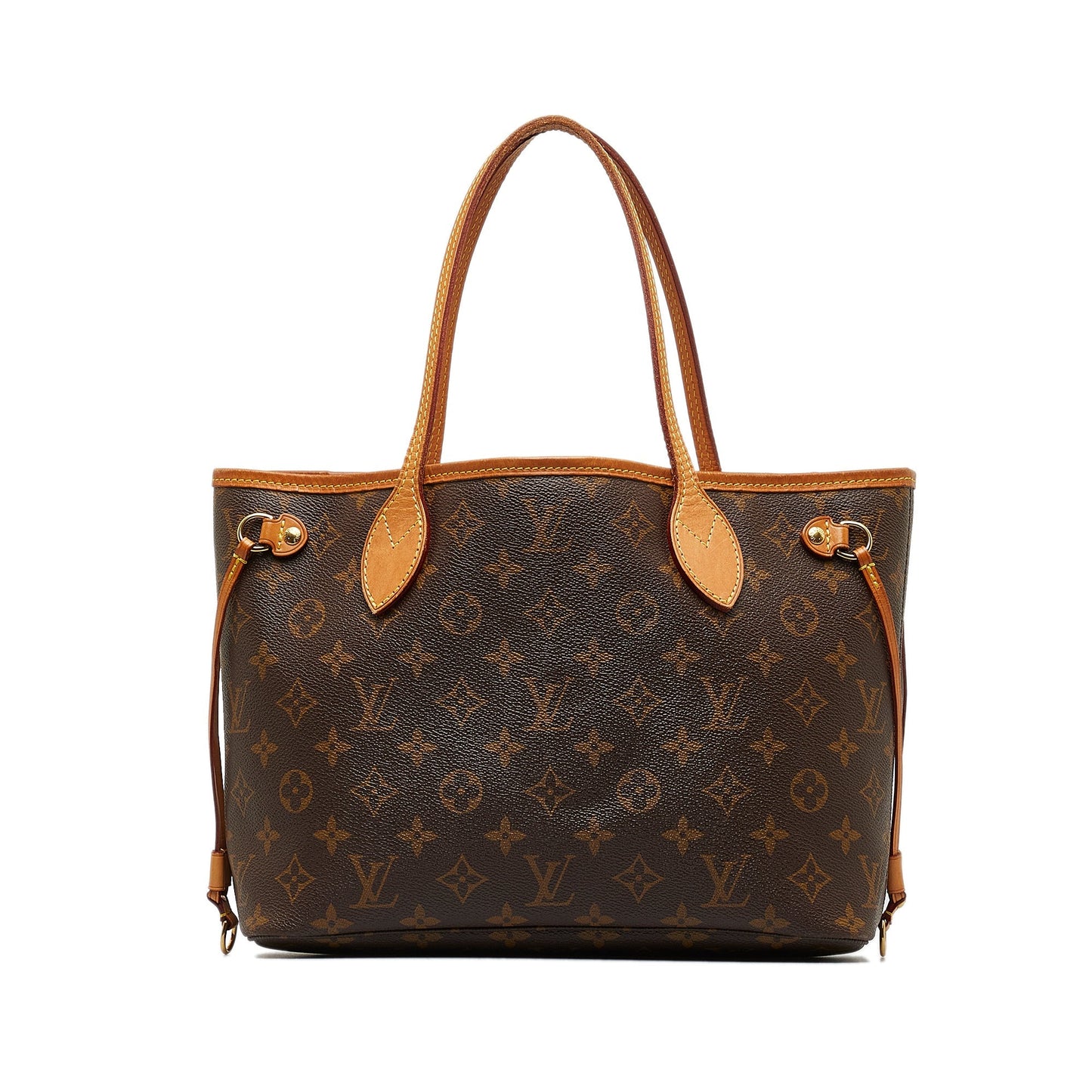 Brown Louis Vuitton Monogram Neverfull PM Tote Bag