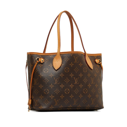 Brown Louis Vuitton Monogram Neverfull PM Tote Bag