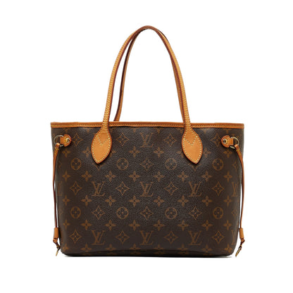 Brown Louis Vuitton Monogram Neverfull PM Tote Bag