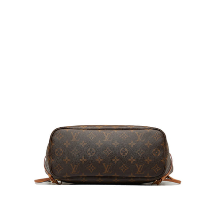 Brown Louis Vuitton Monogram Neverfull PM Tote Bag