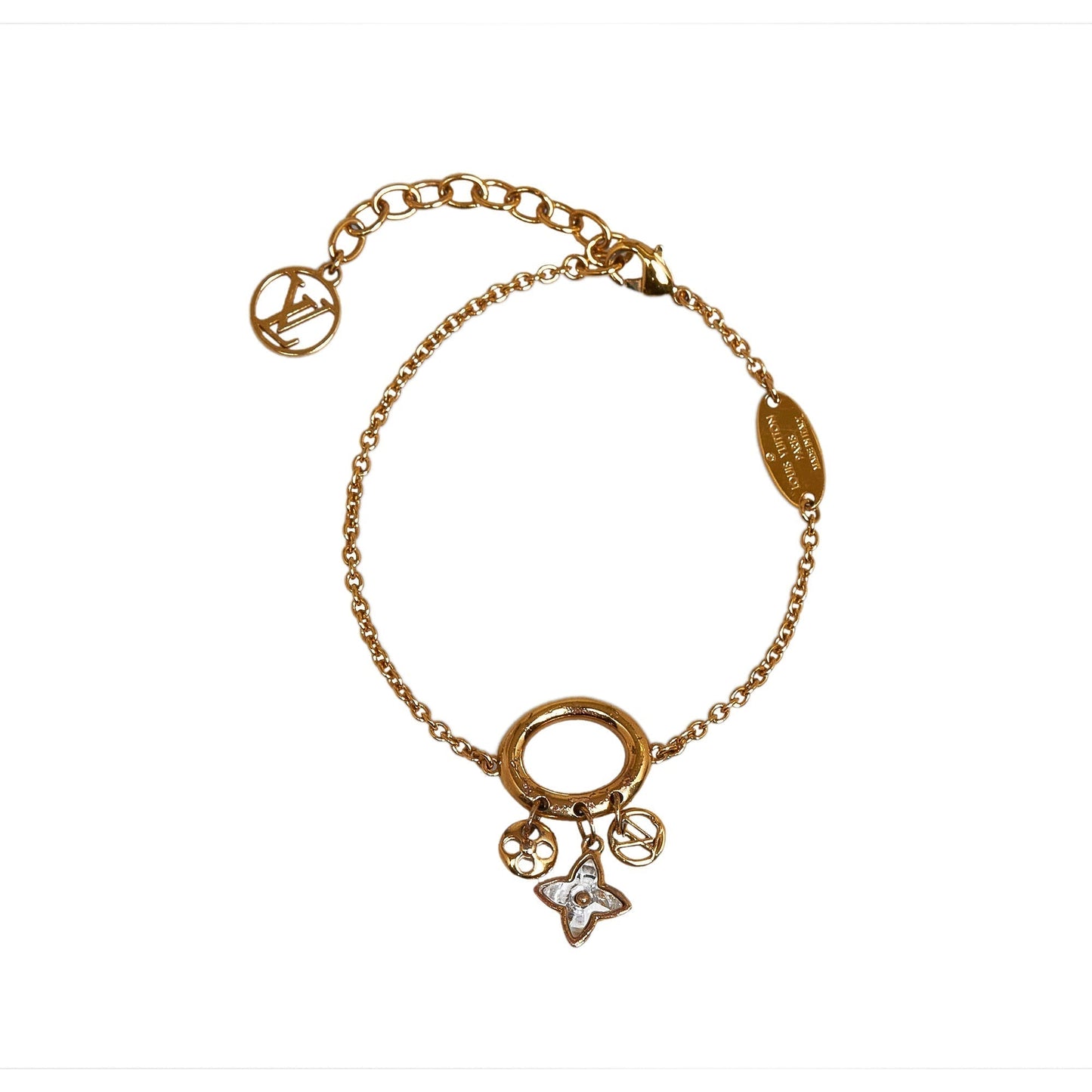 LOUIS VUITTON My Blooming Strass Bracelet Costume Bracelet