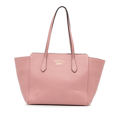 Pink Gucci Small Swing Tote Bag