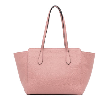 Pink Gucci Small Swing Tote Bag