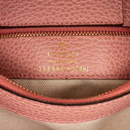 Pink Gucci Small Swing Tote Bag