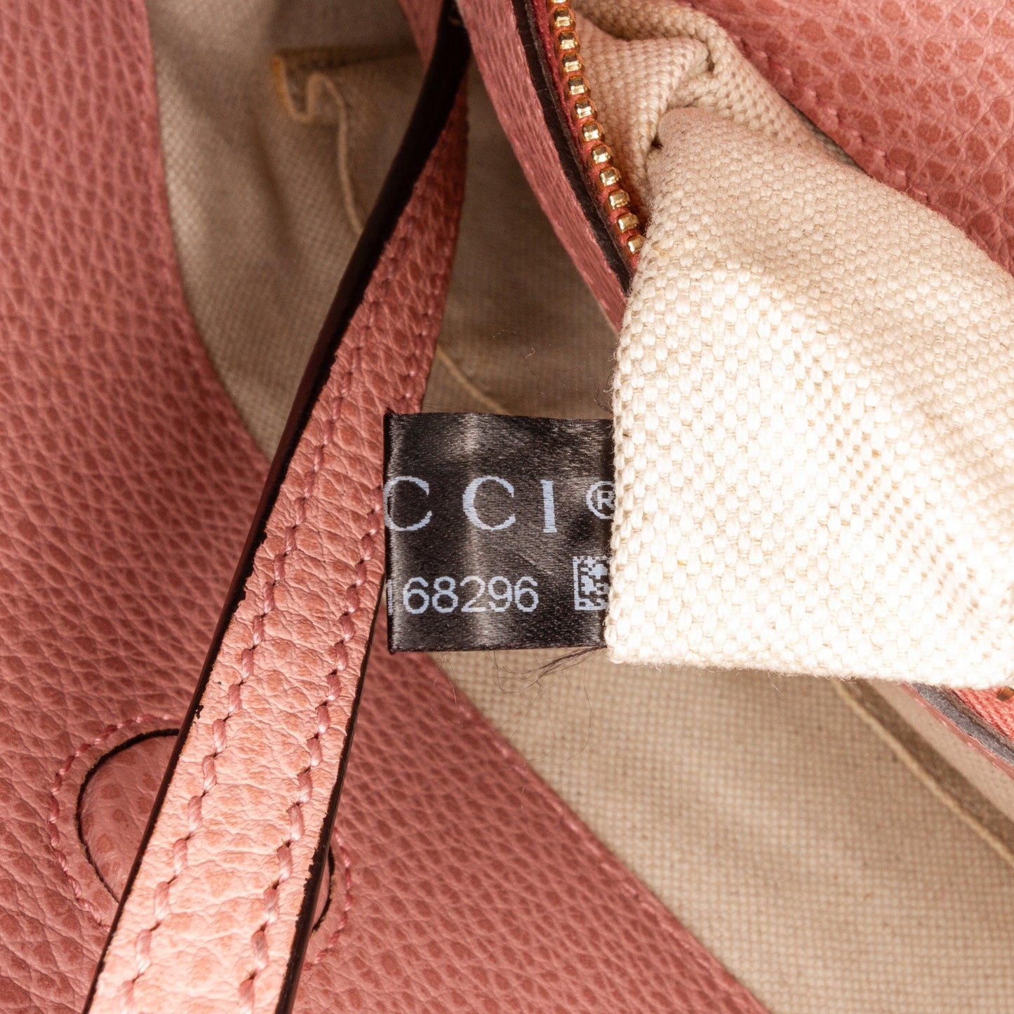 Pink Gucci Small Swing Tote Bag