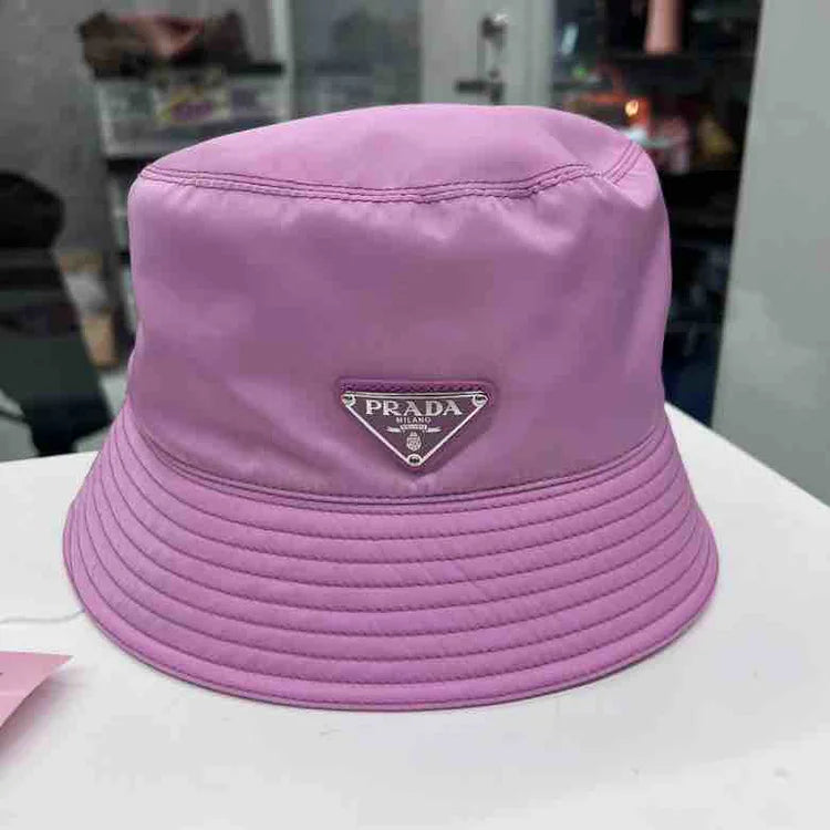 Prada Purple Nylon Bucket Hat