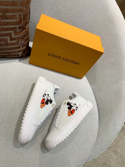 The Bags Vibe - Louis Vuitton Time Out MK White Sneaker