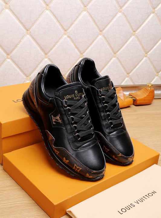 The Bags Vibe - Louis Vuitton Beverly Hills Hours Black Brown Sneaker