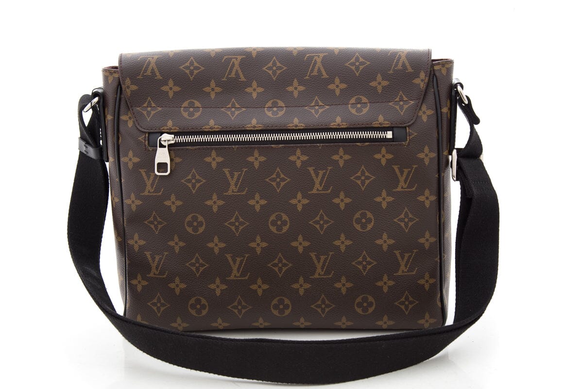 Louis Vuitton Brown & Black Monogram Messenger Bag