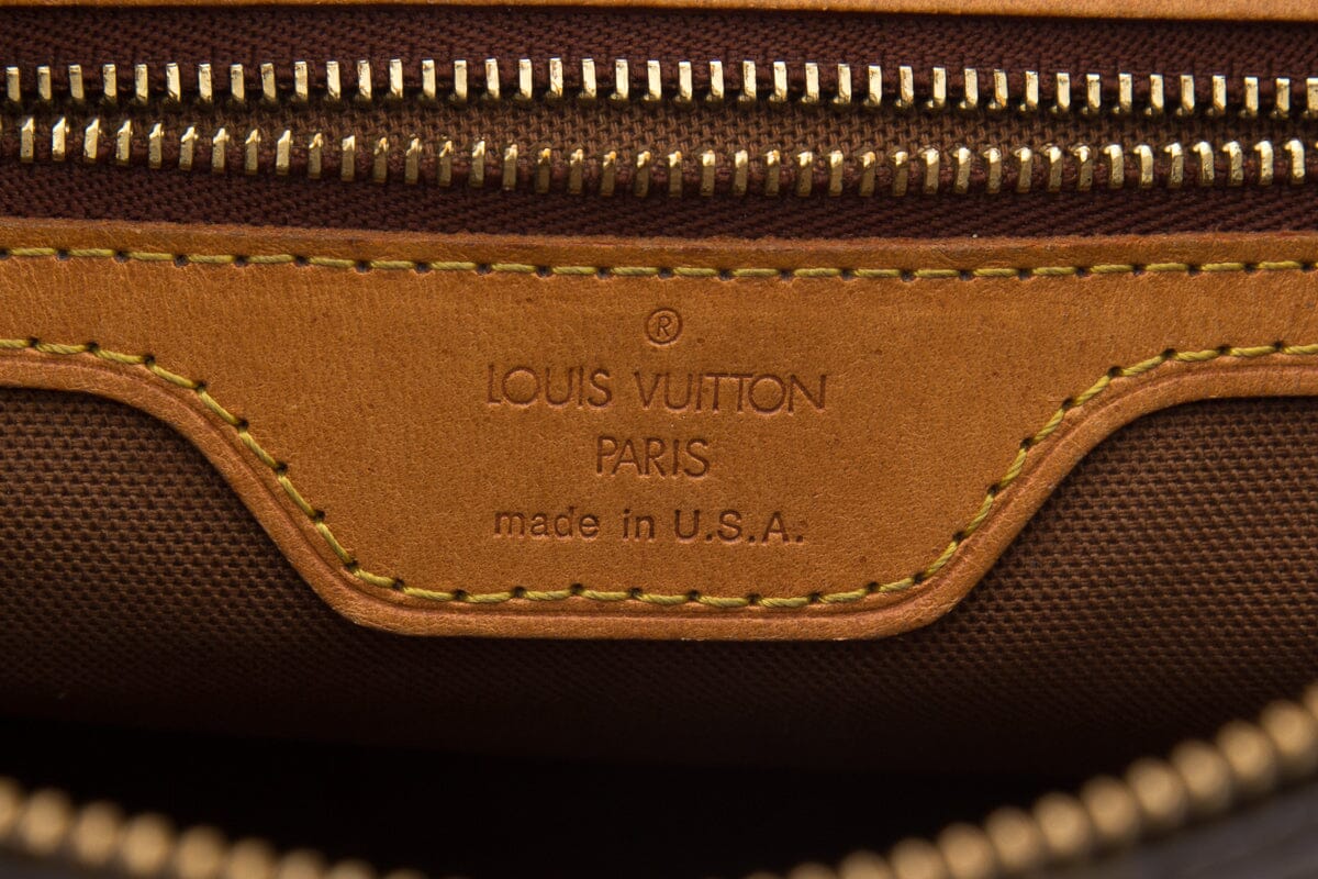 Louis Vuitton Brown Monogram Cabas Piano Tote