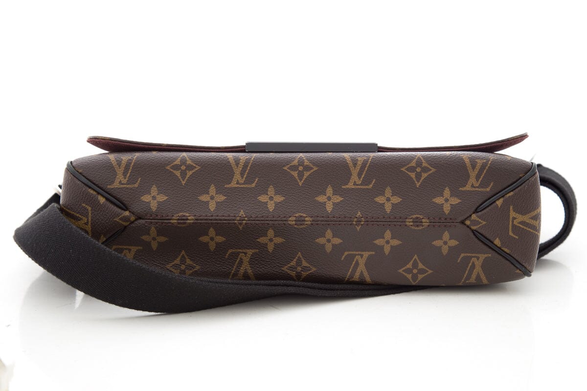 Louis Vuitton Brown & Black Monogram Messenger Bag