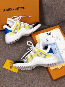 The Bags Vibe - Louis Vuitton Archlight Brown Black Yellow Sneaker