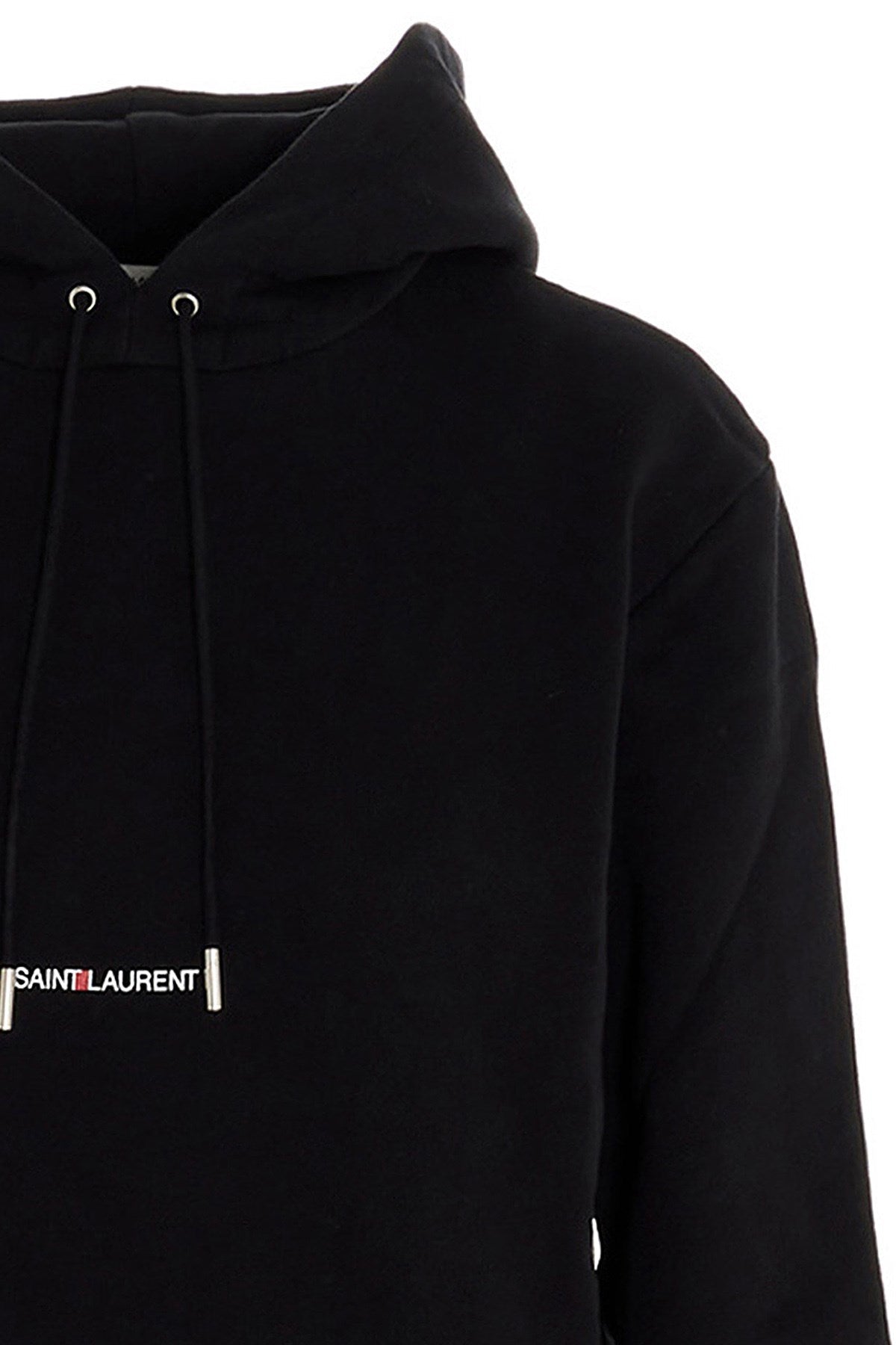 Saint Laurent Women Logo Print Hoodie