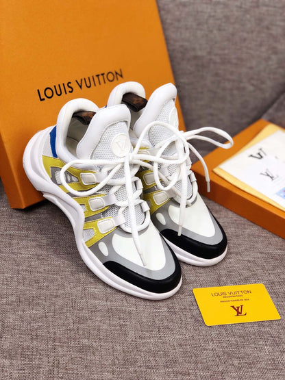 The Bags Vibe - Louis Vuitton Archlight Brown Black Yellow Sneaker